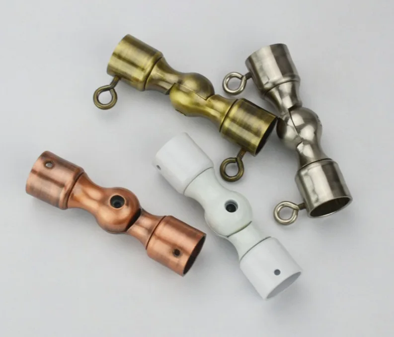 High Quatily Curtain Rod Connector For Corner Window 1 Pcs 22mm