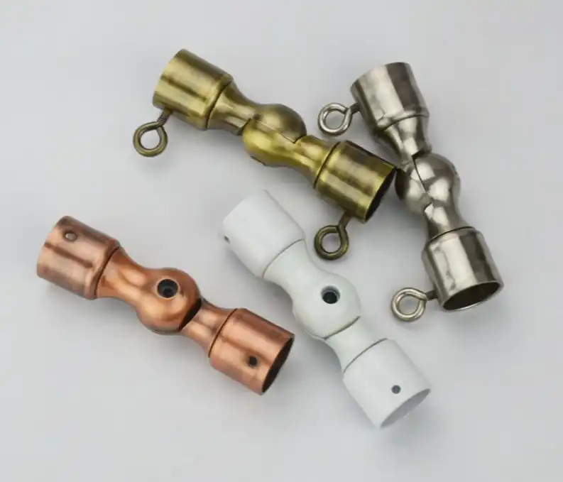 High Quatily Curtain Rod Connector For Corner Window 1 Pcs 22mm