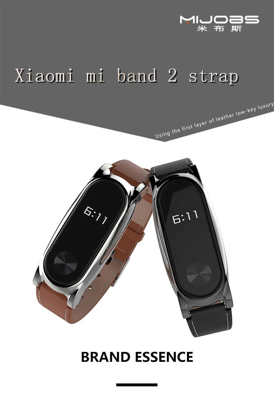 Ремешок mi jobs из натуральной кожи для Xiaomi mi Band 2 Смарт-часы Безвинтовой браслет mi Band 2 ремешок mi band 2 Широкие ремешки