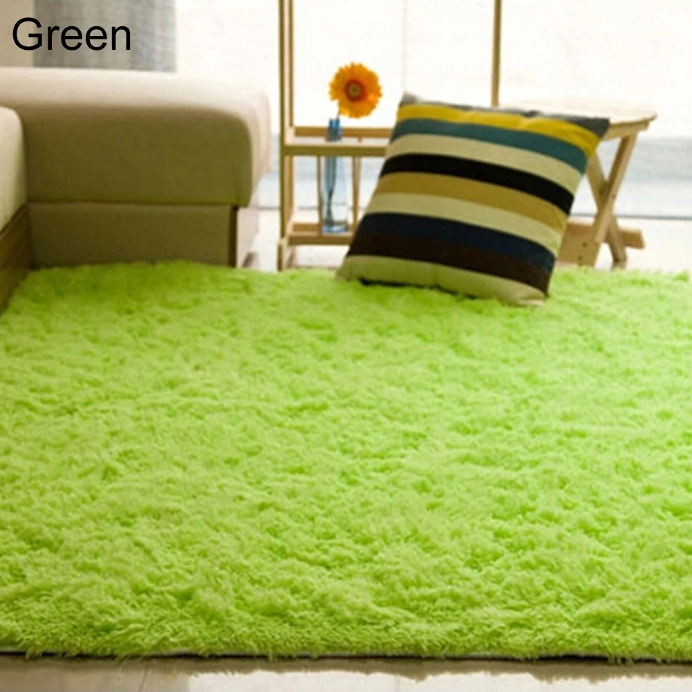 1pc Floor Carpet Mat Soft Anti-Skid Rug Rectangle Area Rug For Home Living Room Bedroom Home Garden