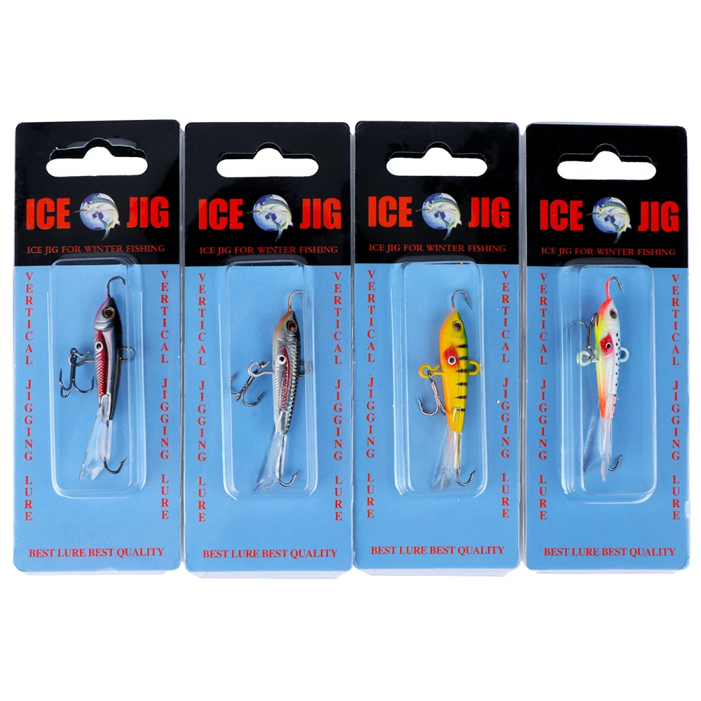 Goture 4pcs/lot Ice Winter Fishing Lures Isca Artificial Bait Balancer Lure  Pesca for Bass Walleye Trout Panfish and Perch - AliExpress