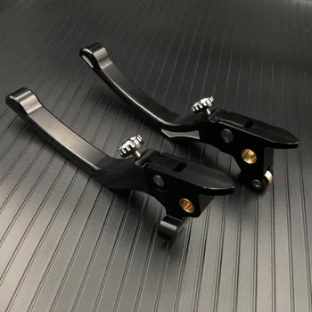 Adjustable Black Hand Lever Set for Harley Touring and Road Glide - - Racext 11