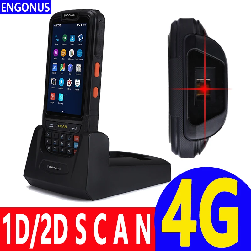 

touch screen handheld pda 2d barcode scanner for android tablet pc industrial waterproof touch screen handheld 2d laser pda