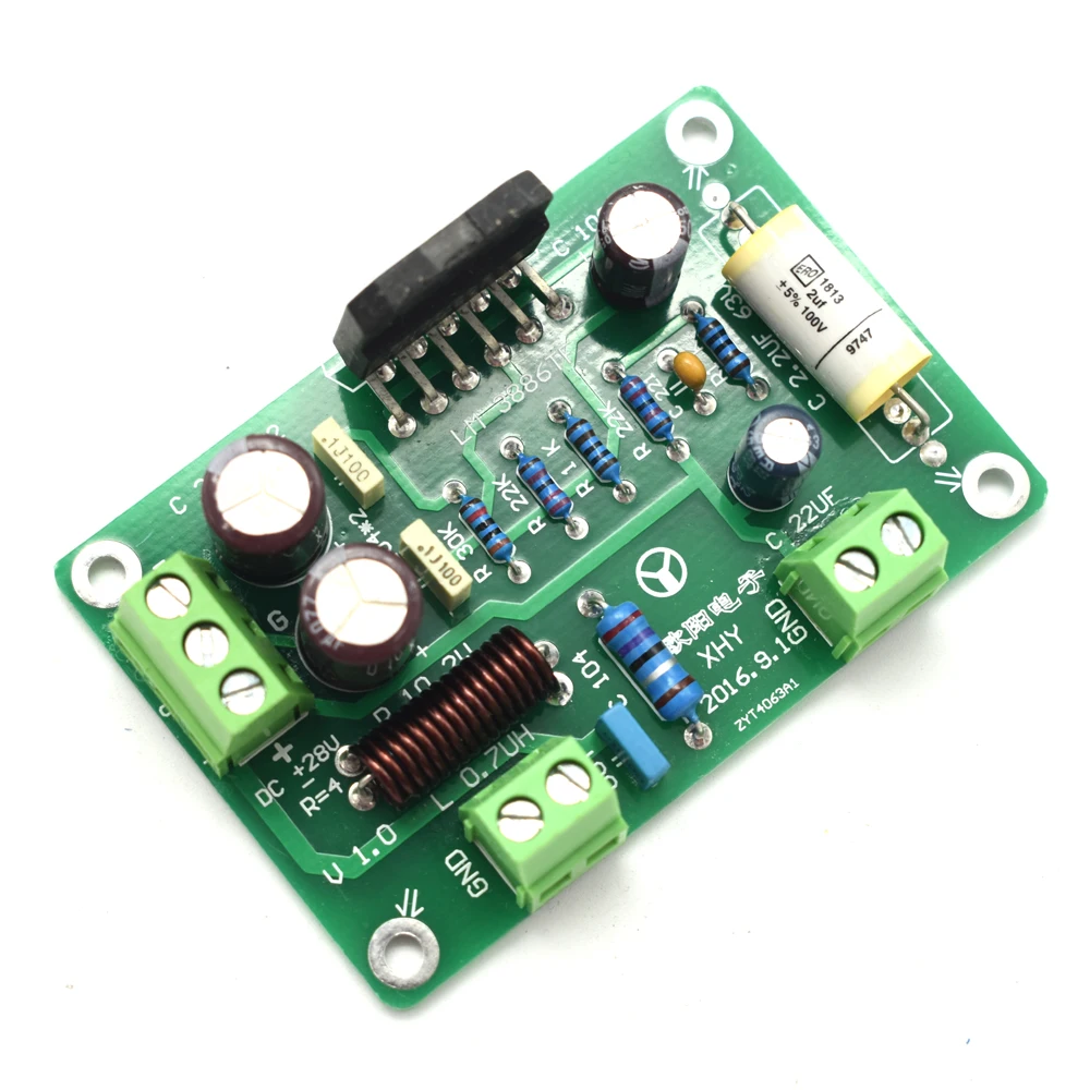 Lusya HiFi LM3886TF моно аудио усилитель мощности плата 68 Вт для 4 8 Ом динамик Собранный F5