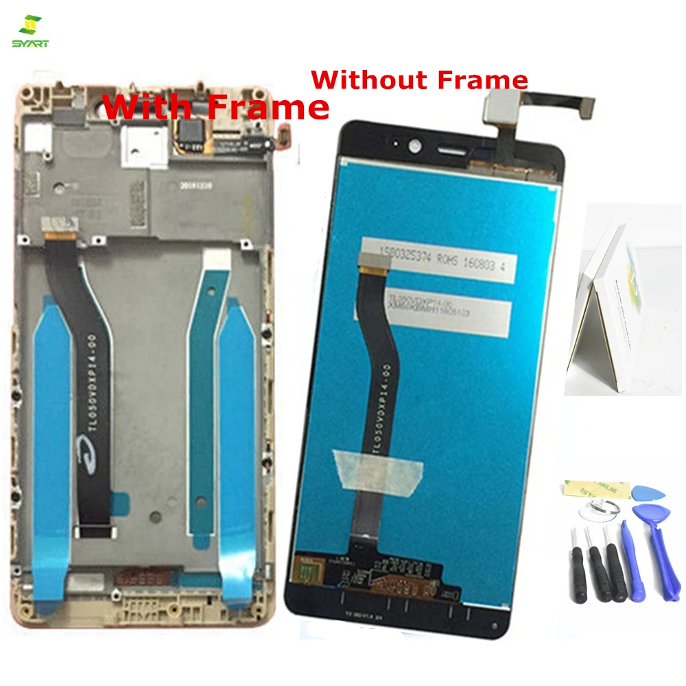 

New High Quality Full Lcd Screen display with Digitizer Assembly Smart Phone Black White Gold Color For Xiaomi Redmi 4 Pro