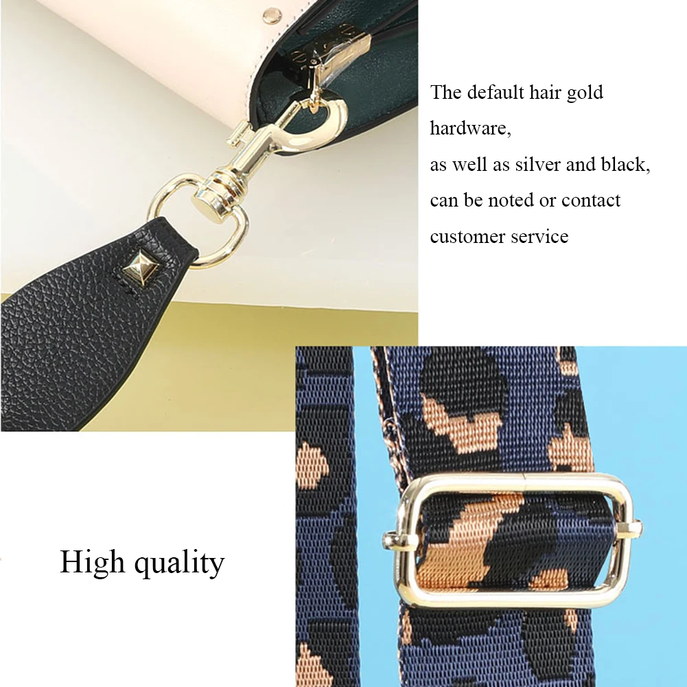 Новая холщовая 92-138 см Удлиненная сумка с рисунком Леопард на ремне элегантная сменная сумка на ремне Регулируемая кожаная сумка, аксессуары