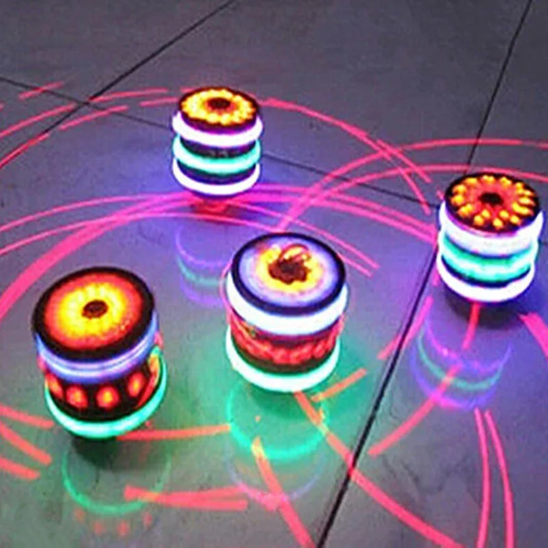 led gyro spinner