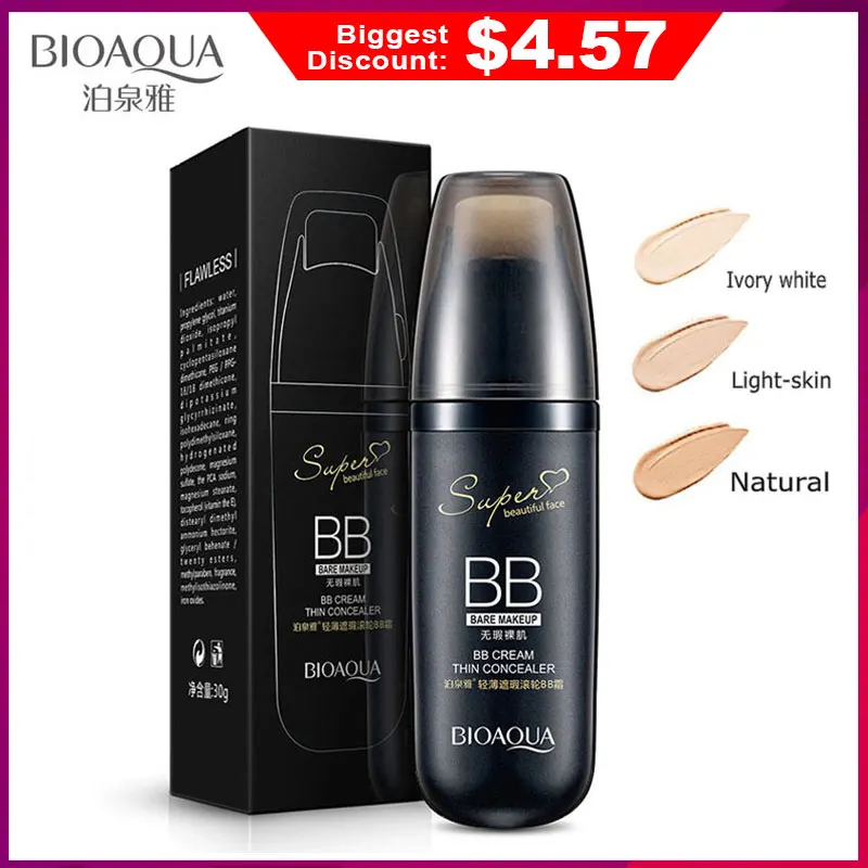 

BIOAQUA Fashion Air Cushion BB Cream Perfect Flawless Nude Make-up Cosmetic Liquid Foundation Moisturizer Oil Control Face Cream