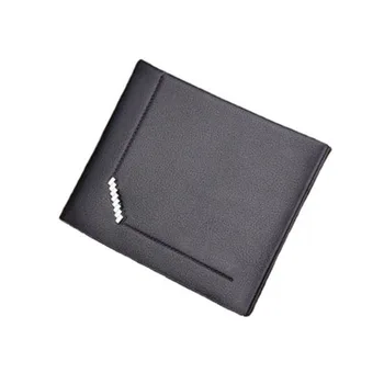 

Fashion Men's short embossed wallet High quality PU fabric leather clutch Multi-card holder wallet money clamps