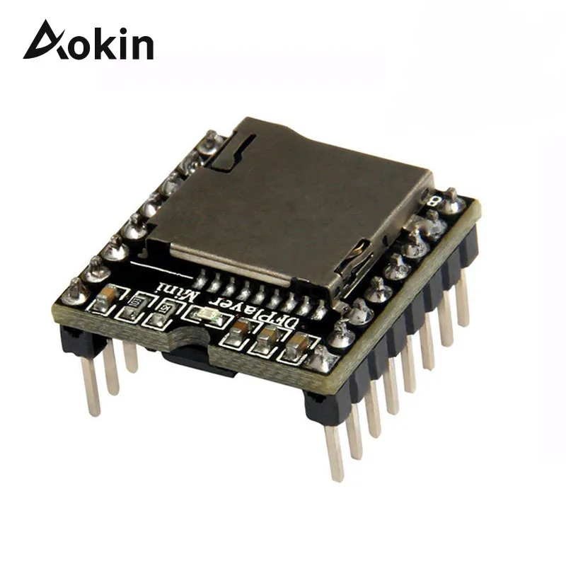 Модуль для мини MP3 плеера Arduino модуль с TF картой и U диском плата Аудио голосового
