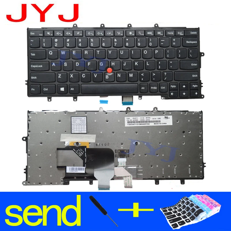 Новая клавиатура для ноутбука IBM lenovo Thinkpad x240 x240s x240i x230s X230 отправляется прозрачная защитная пленка