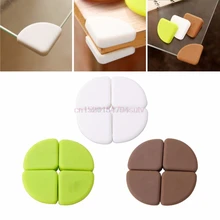 4Pcs Baby Kids Silicon Arc Corner Protector Table Desk Edge Safety Guards Bumper #H055#