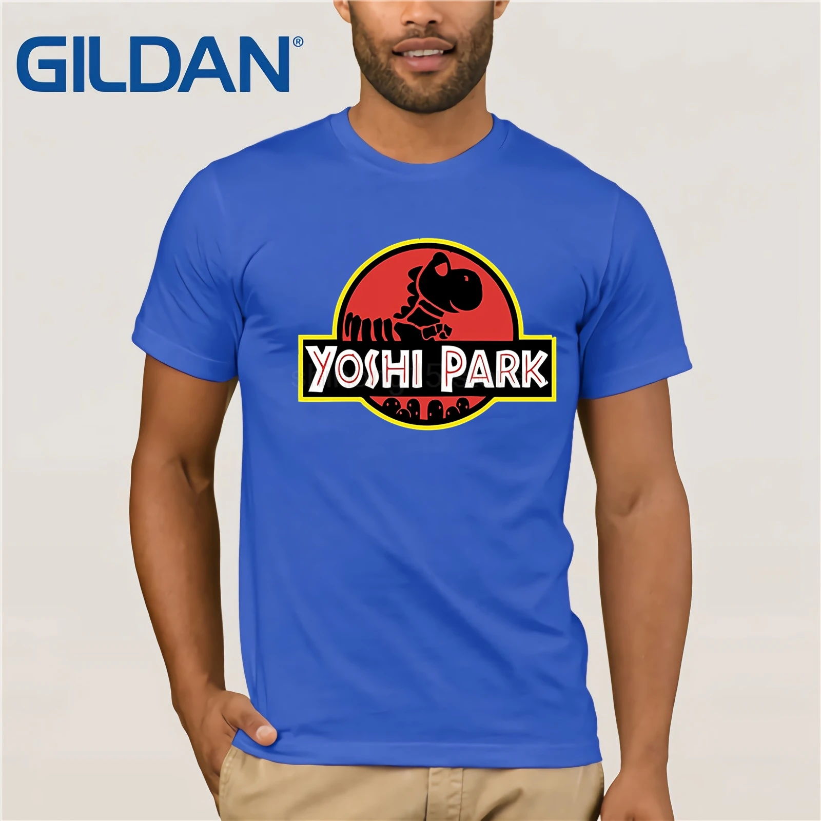 2019 Short Sleeve Cotton T Shirts Man Clothing Yoshi Park , Custom Tshirt 2019 Short Sleeve Cotton T Shirts Man Clothing Yoshi Park , Custom Tshirt