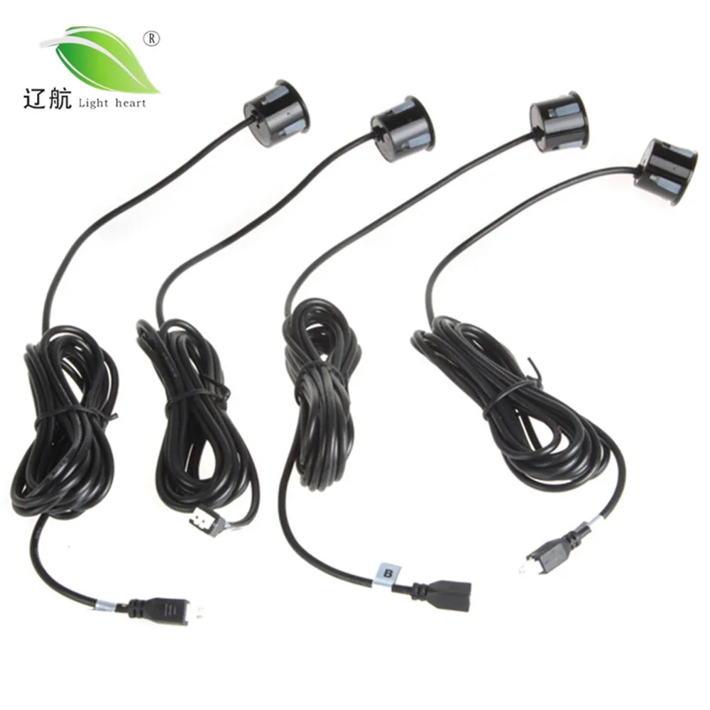 Car Auto Parktronic Backlight Display LED Parking Sensor 8 Reverse Sensors Backup Car Parking Radar Monitor Detector System