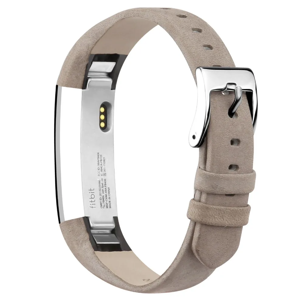 Сменный Ремешок Для Fitbit Alta HR кожаный ремешок золотого и серебряного цвета hr Bandje