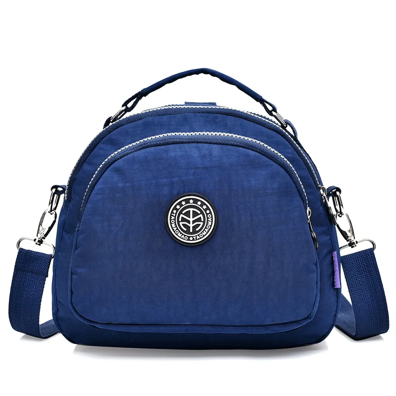 Fashion Nylon Shoulder Bags Ladies Tote School Bag Handbag Solid Waterproof Messenger Bag Female Casual Women