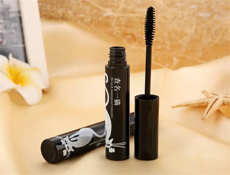 

YANQINA Black Waterproof Fiber Mascara Eye Lashes Long Curling Makeup Eyelash