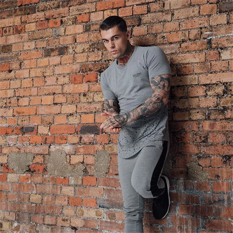 T Shirt Men Casual Tshirt Male-9