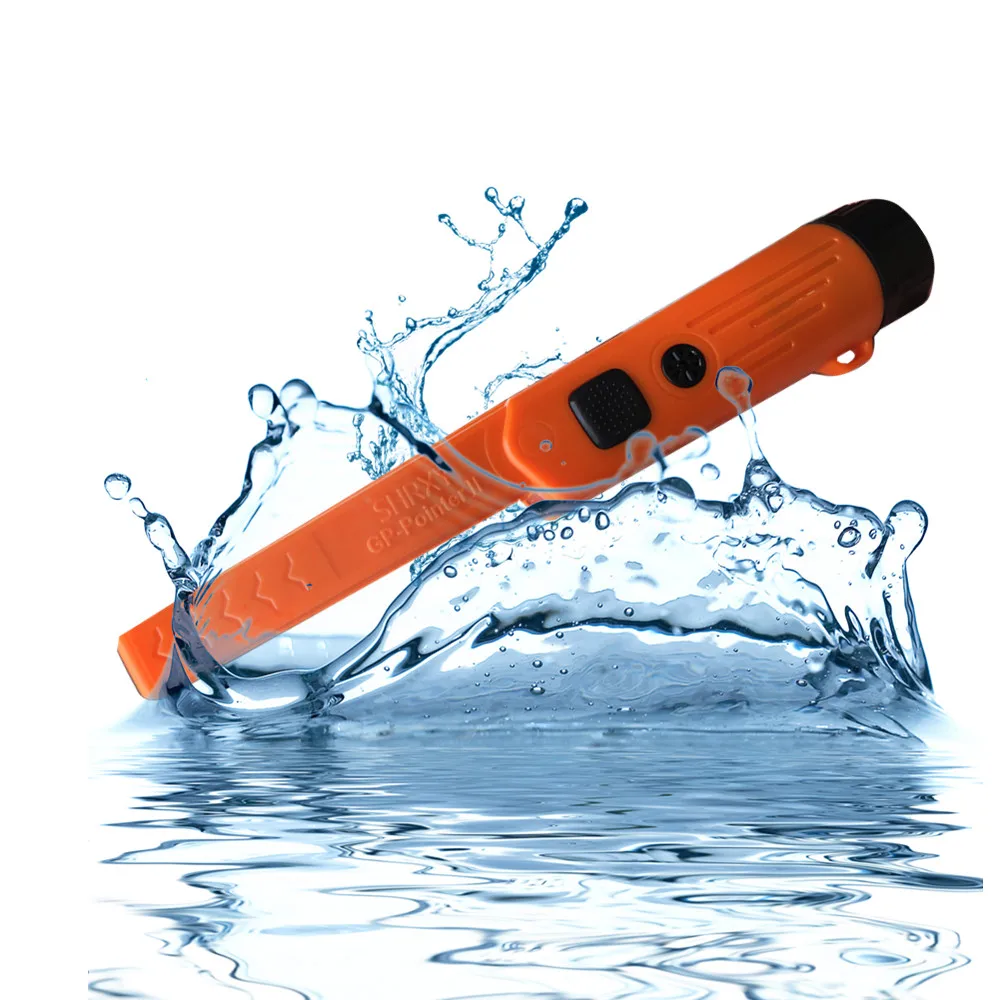SHRXY Upgraded Pro Pinpointing Hand Held Metal Detector TRX GP-pointer2 Waterproof adjustable Pointer Orange/black Color