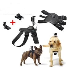 Dog Harness Chest Strap Belt +Mount +J Hook action camera accessories fit for Xiaomi Yi GoPro Hero 4 3+ 3 SJ cams free shipping