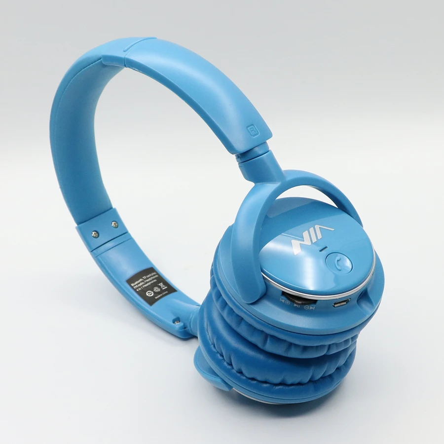 Wireless Bluetooth FM MP3 Earphone Headset Support Micro SD TF Card