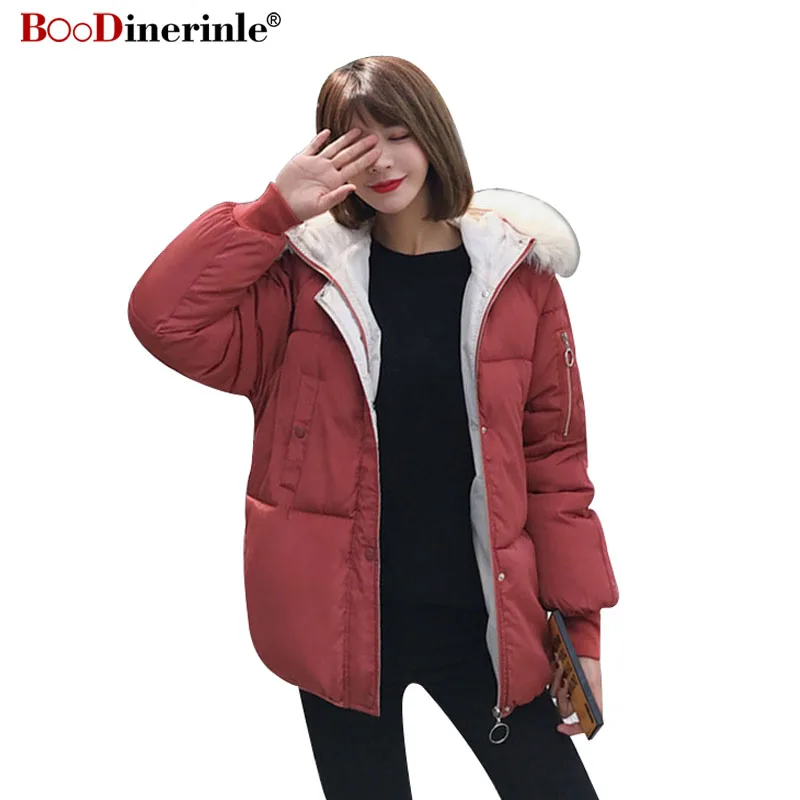 Winter Women's Jacket New Plus Size 3XL Bread Style Big