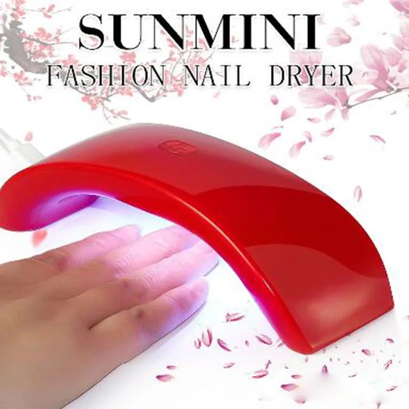 

12W Mini LED UV Lamp Nail Dryer Curing Lamp Portable USB Cable Gift Home Use Gel Nail Polish Nail Tools Lamp for Nails DIY