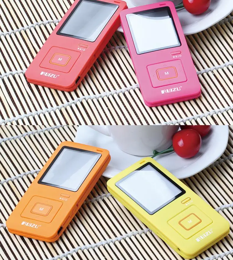 RUIZU X10 mp3 sports player hifi high quality mp for mp3 8gb large capacity 8 gb,New Slim 1.8