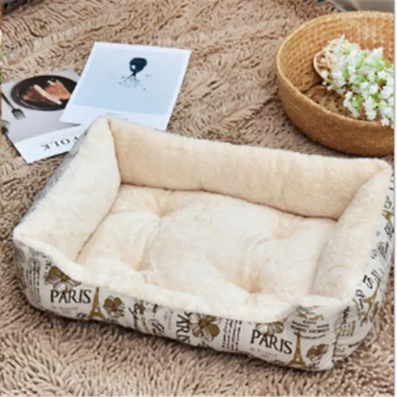 

Soft Dog Beds Warm Fleece Lounger Sofa for Small Dogs Large Dog Golden Retriever Bed Husky Kennel Pet Products
