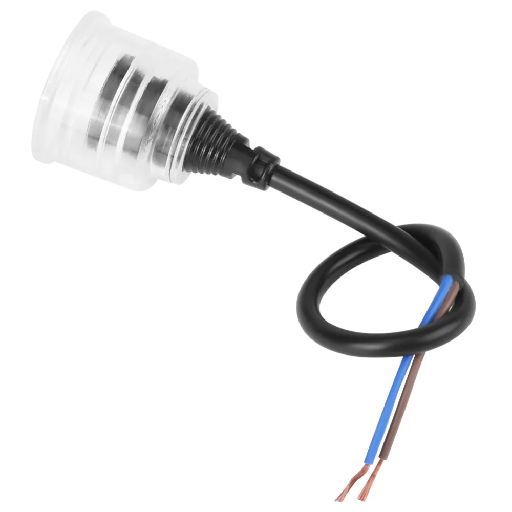 

TINGHAO Transparent Waterproof Light Socket Base Holders Soft Rubber Wire Holder Aquarium Light Fish Tank Lamp Cap for T8