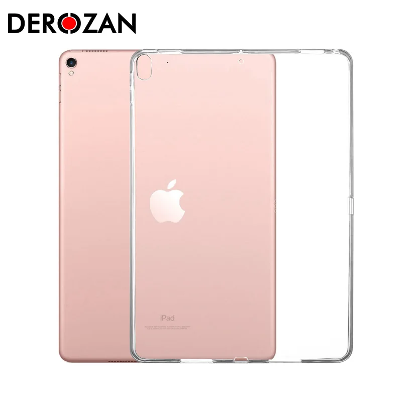 

Ultra Thin Transparent Clear Soft Silicon TPU tablet Cover For iPad Pro 10.5 2017 A1701 A1709 10.5 inch Cases Coque Capa Funda