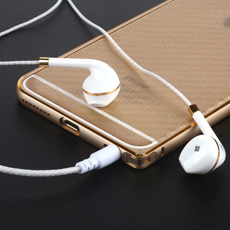 VPB V5 наушники супер бас микрофон в ухо 3 5 мм для iphone 6 6s xiaomi Мобильный