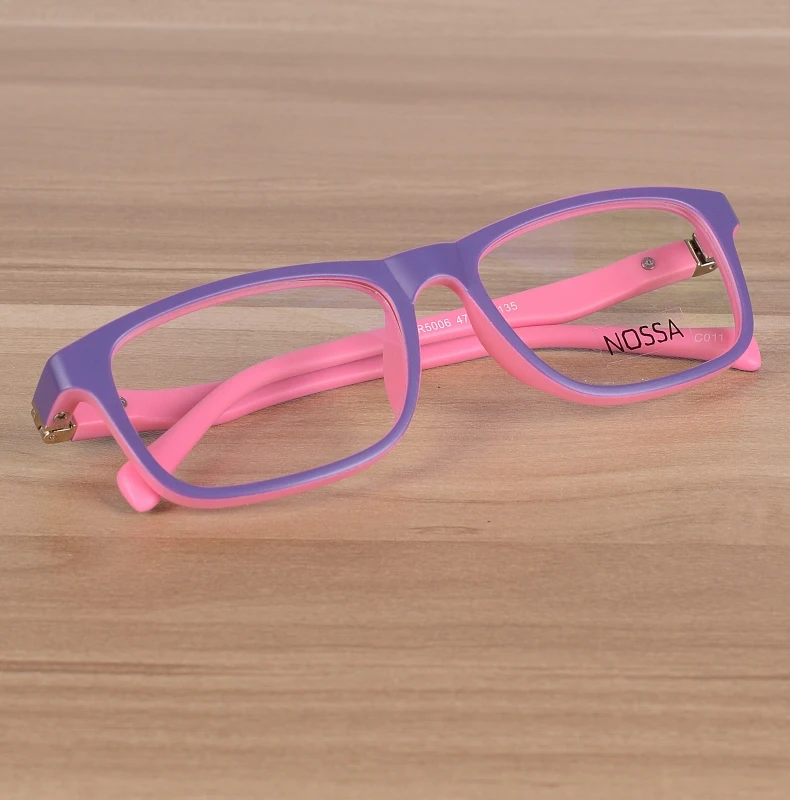 NOSSA элегантные модные детские оптические очки рамы дети очки мальчики девочки оправа с линзами при миопии прозрачные линзы