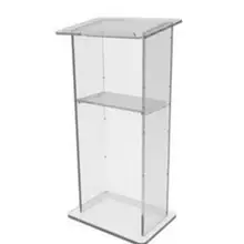 Красивый кристально чистый акриловый крест