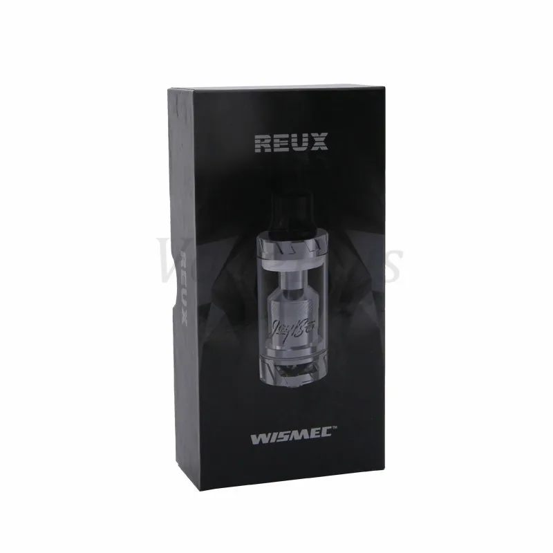 Wismec REUX Tank 6ml E Cigarette Atomizer Reux simple kit and Reux complete kit matches Wismec RX300 BOX MOD Vaporizer Kit