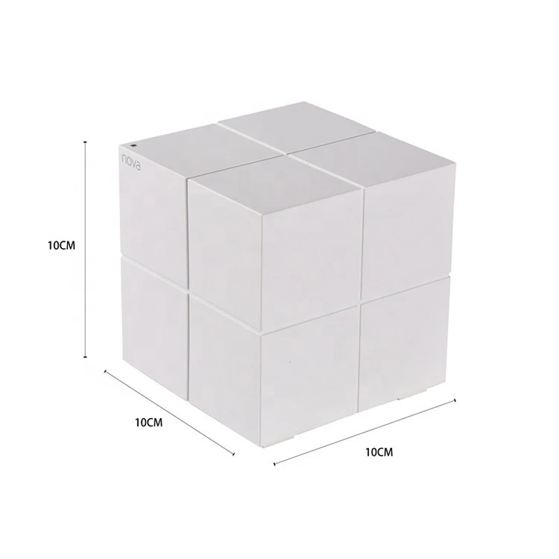 Tenda Nova MW6 весь дом ячеистой Wi Fi гигабитный Системы с AC1200 2 4 г/5 0 ГГц Беспроводной