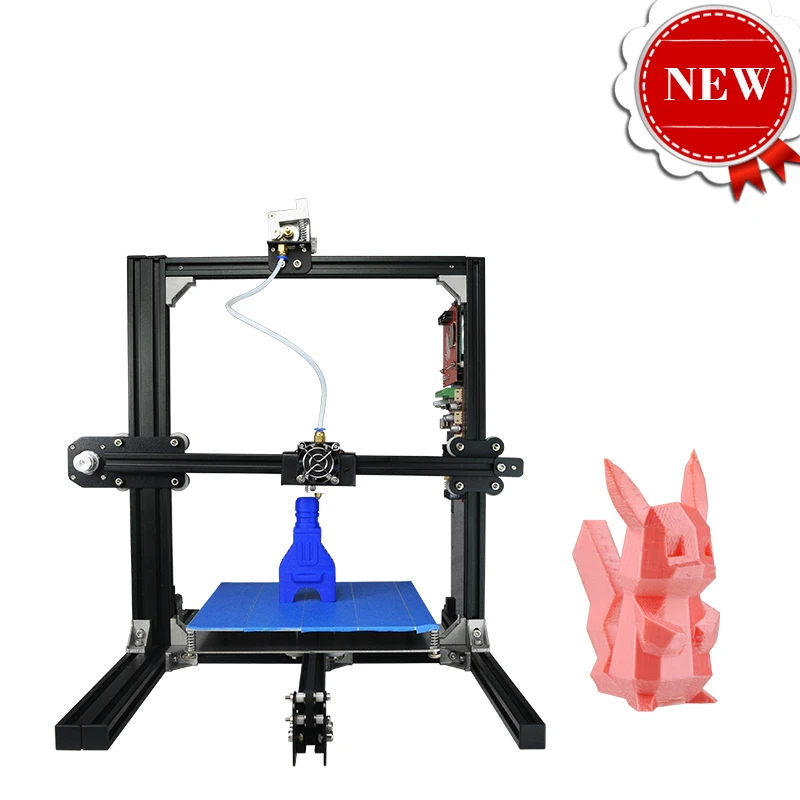 2017 New Arrival Auto Leveling Double Extruders FDM 3D Printer High Speed Printing 280mm s Free