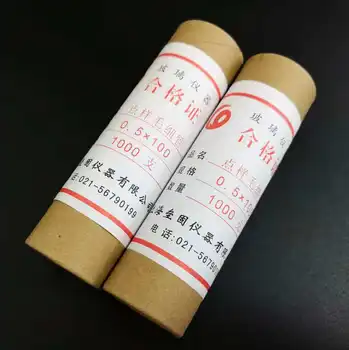 

2000pcs/lot Glass Spotted/Spotting Capillary with two sides open, Diameter 0.1mm/0.3mm/0.4mm/0.5mm, length 100mm/200mm