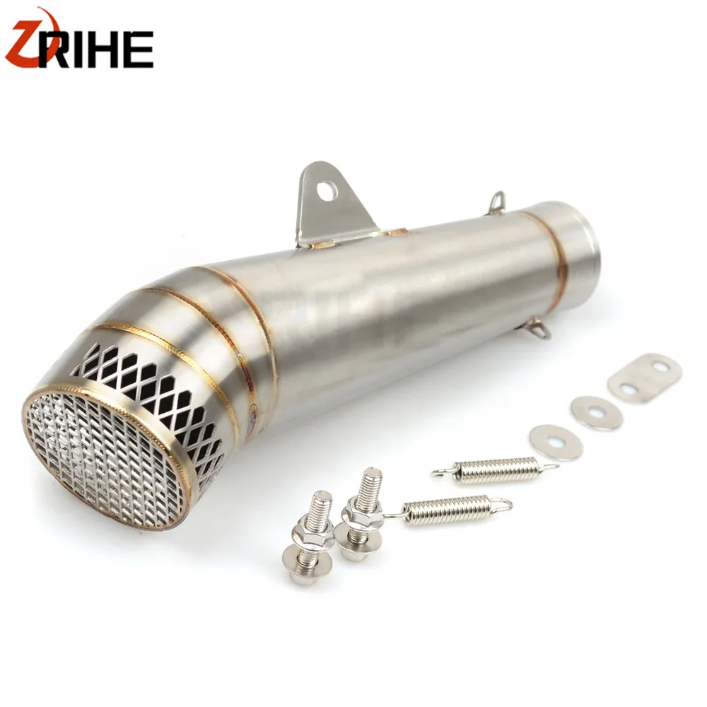 

Laser marking Universal Modified Motor Exhaust Pipe Muffler For KTM Duke 690 390 SMC 1190 RC8R 990 Adventure 1290 Super Duke R