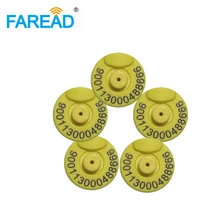 Лучшее качество RFID бирка уха свинья, овца, корова уха знак ISO11784/5 FDX-B 134,2 кГц