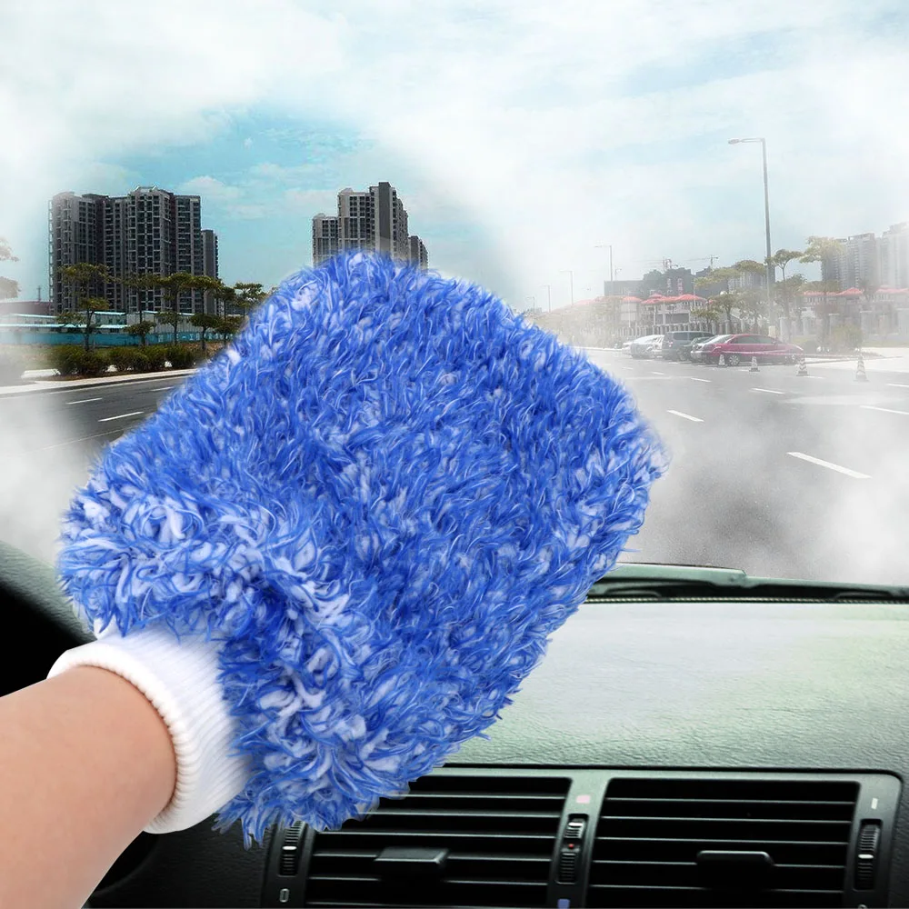 

LEEPEE Washing gloves Auto Maintenance Easy to use Car Cleaning Soft Sponge Paint Care