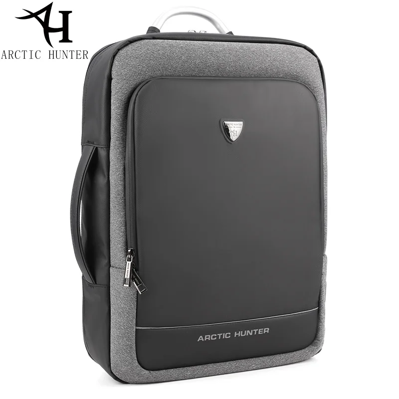 ARKTISCHEN HUNTER USB Rucksack Männlichen Multifunktions Tragbare hand tasche schulter Business Reise 15,6 17 zoll Laptop rucksack männer tasche Online