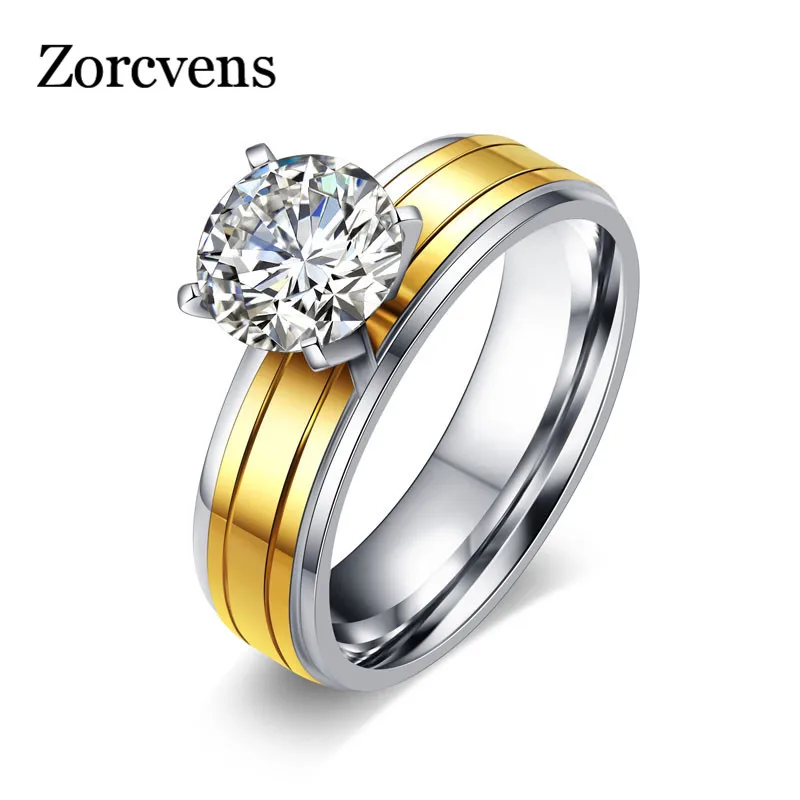 Sortija Compromiso Talla 7 Anillo De Compromiso Princesa 2.35 Quilates - Plata Rodiada Con Cubic Zirconia, Tallas 5-10, Estilo Solitario Anillo Compromiso Princesa