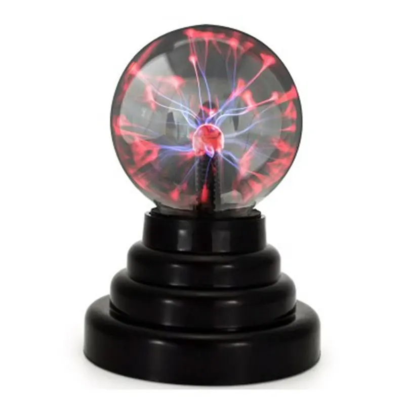 Новинка, стеклянный магический плазменный шар, лампа, сенсорный активированный Blitzball, настольный ночник, светильник, аксессуары для украшения дома