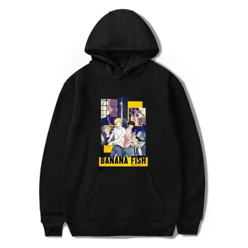 

latest fashion BANANA FISH 2 hoodie Pullover print anime cool men women Hoodies Top casual Pocket Long Sleeve Hooded Sweatshirts