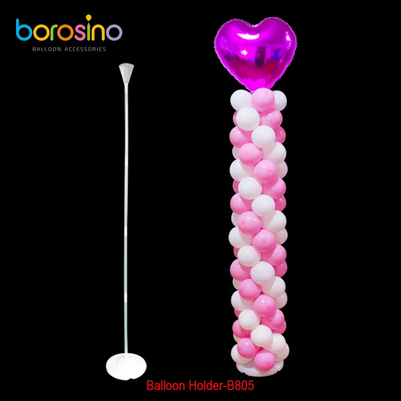 

B805 1sets/box Foil Balloons Small Water Filled Base Balloon display stand for bithday party