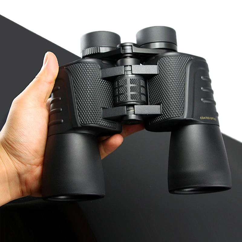 Бинокль 20X50 HD Высокое качество мощный телескоп lll ночного видения Nikon Telescopio зум для охоты путешествия не инфракрасный