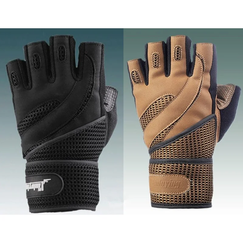 Men Gym Body Building Training Fitness Gloves Sports font b Weight b font font b lifting