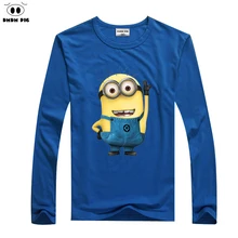 Despicable me Long Sleeve t shirt Children Minions Boys Clothes T-Shirts For Girls Boys t shirts Kids Baby Children’s Clothing