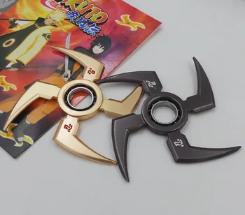 

naruto Rotating shuriken, Bearing rotating darts, Anime weapon model toys, toy knife, gifts for children.